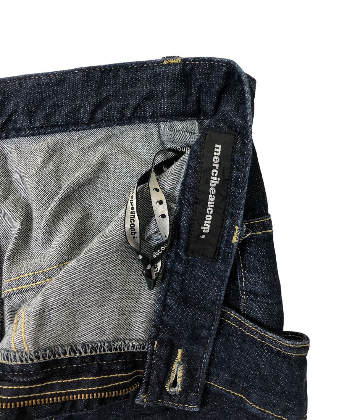 Issey Miyake Mercibeaucoup by ISSEY MIYAKE Rare Pocket Design Jeans Size US 31 - 11 Thumbnail