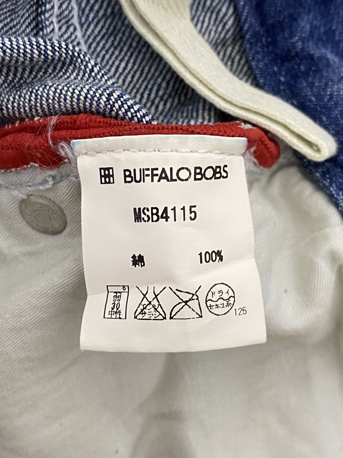 BUFFALO BOBS Buffalo Bobs 00s Honeycomb Washed Denim Japan Size US 32 / EU 48 - 6 Thumbnail