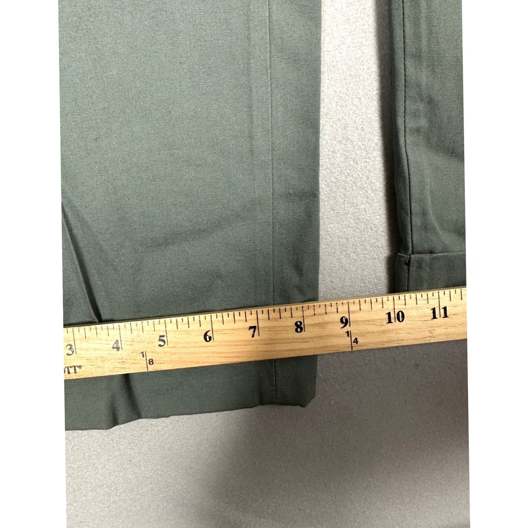 Savane Savane Process 2000 Pants Mens 35 Sage Green Pleated Cuffed Chino #35 31in Inseam Royal Mens Size US 35 - 7 Thumbnail