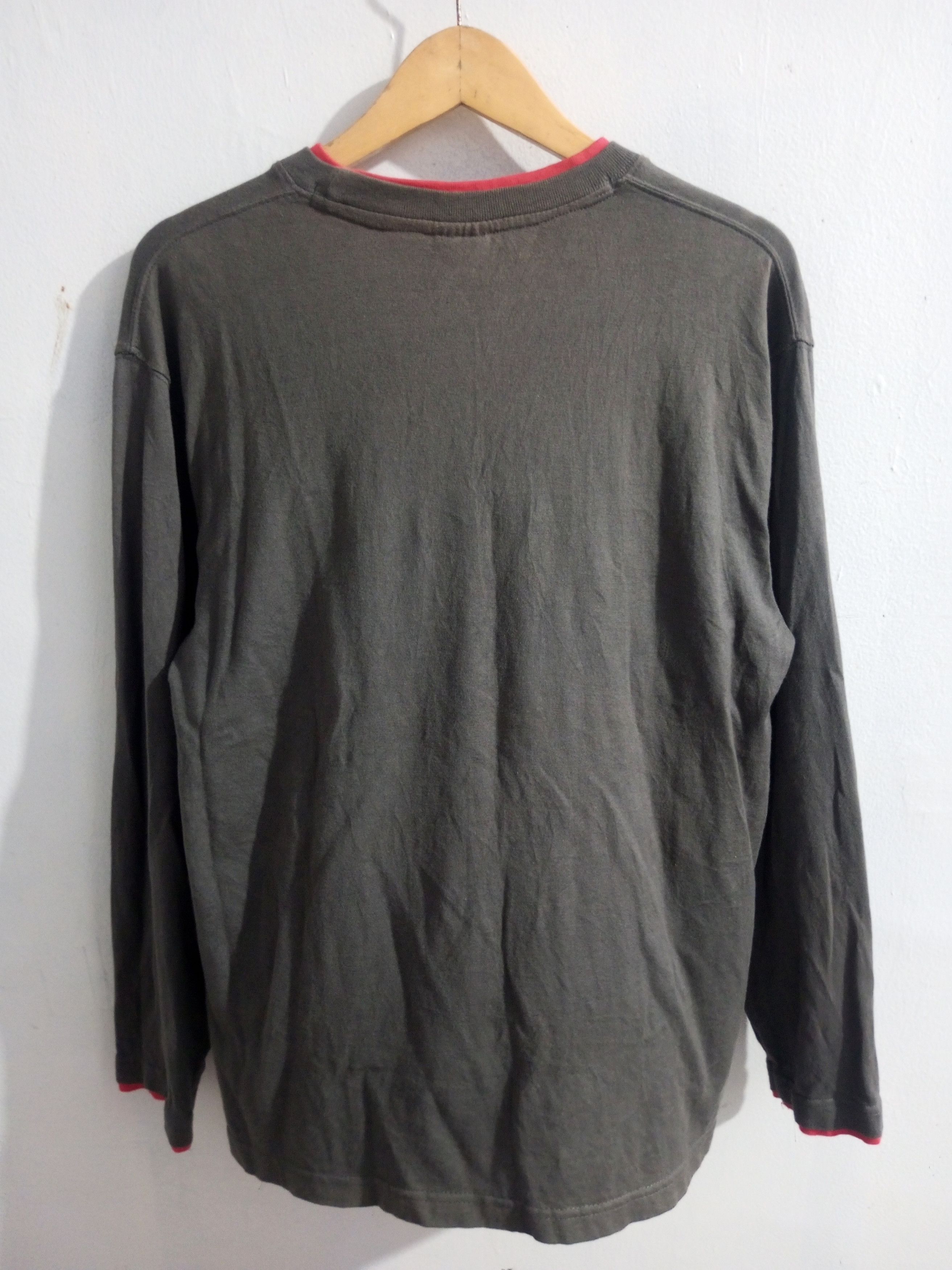 20471120 Vintage Beaumont carr poem double colar long sleeve tshirt Size US M / EU 48-50 / 2 - 7 Thumbnail