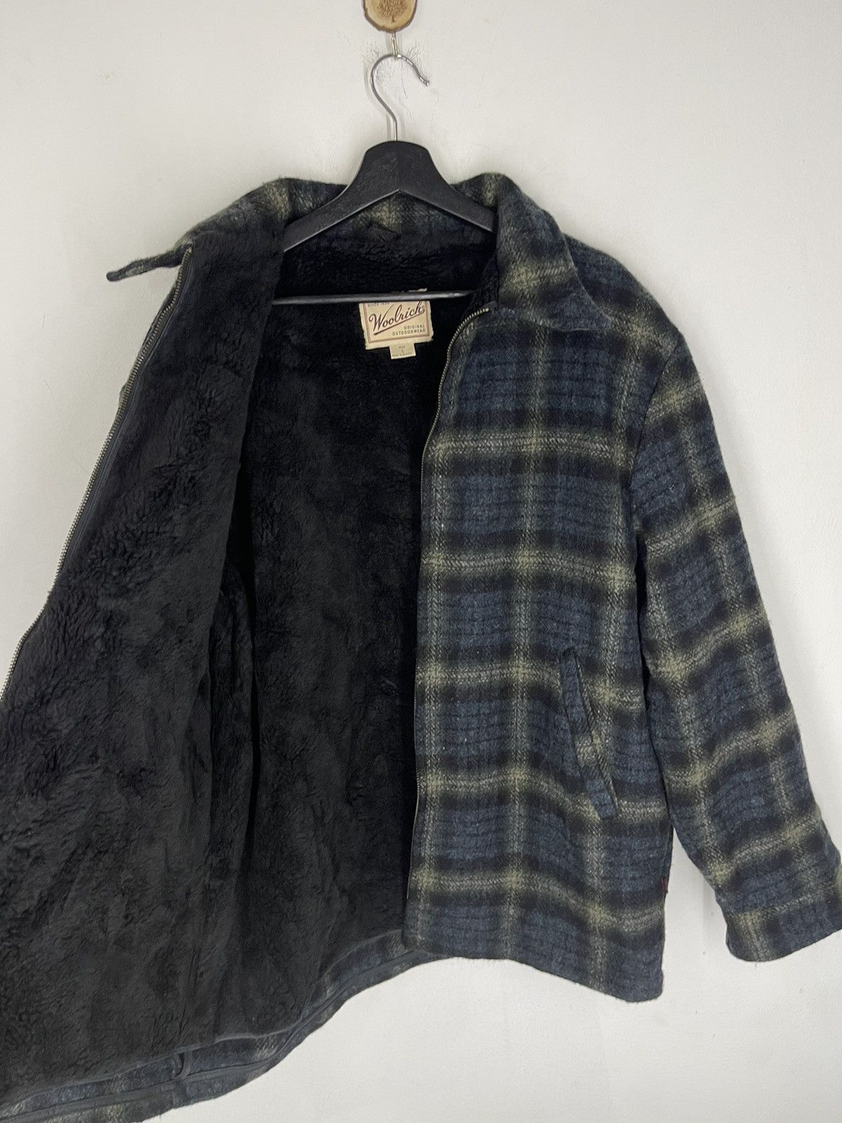 Woolrich Woolen Mills Vintage Heavy Winter Coat Woolrich Sherpa Inner Size US L / EU 52-54 / 3 - 2 Thumbnail