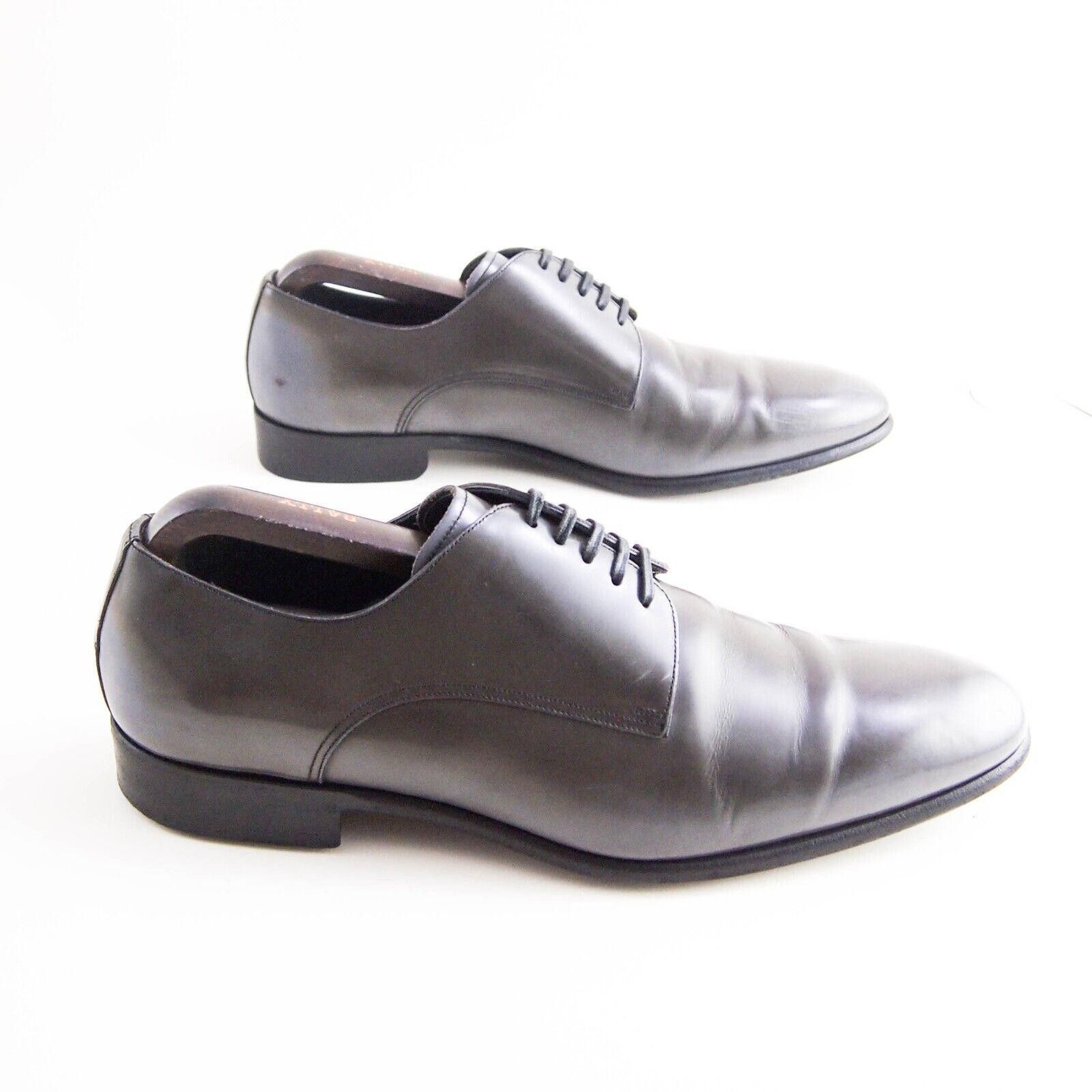 Dolce & Gabbana Dolce Gabbana Derby Gray Patent Leather Mens US 10 EU 43 Size US 10 / EU 43 - 4 Thumbnail