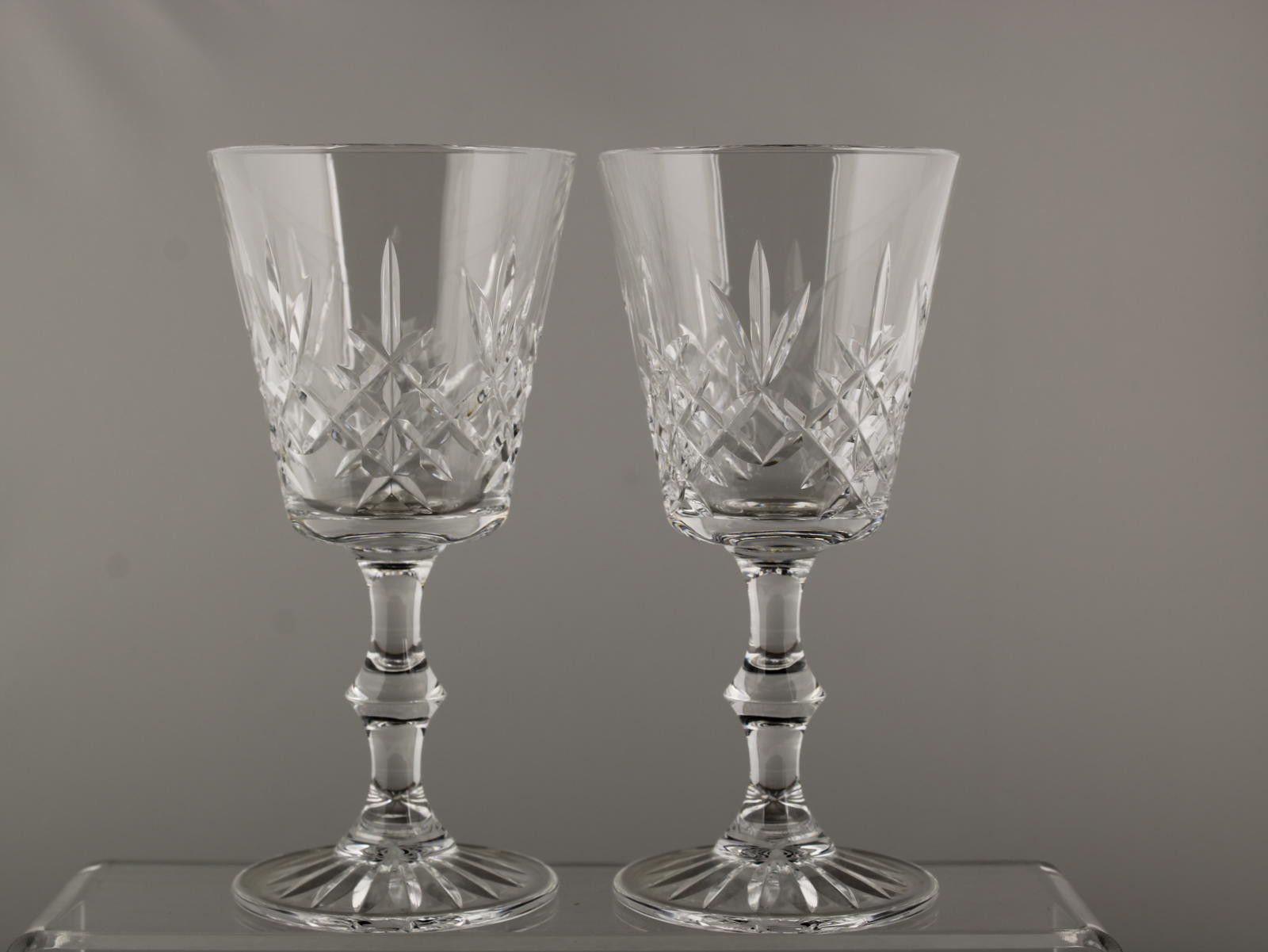 Other Edinburgh Crystal Lomond Cut Claret Wine Glass Set of 2 Size ONE SIZE - 1 Thumbnail