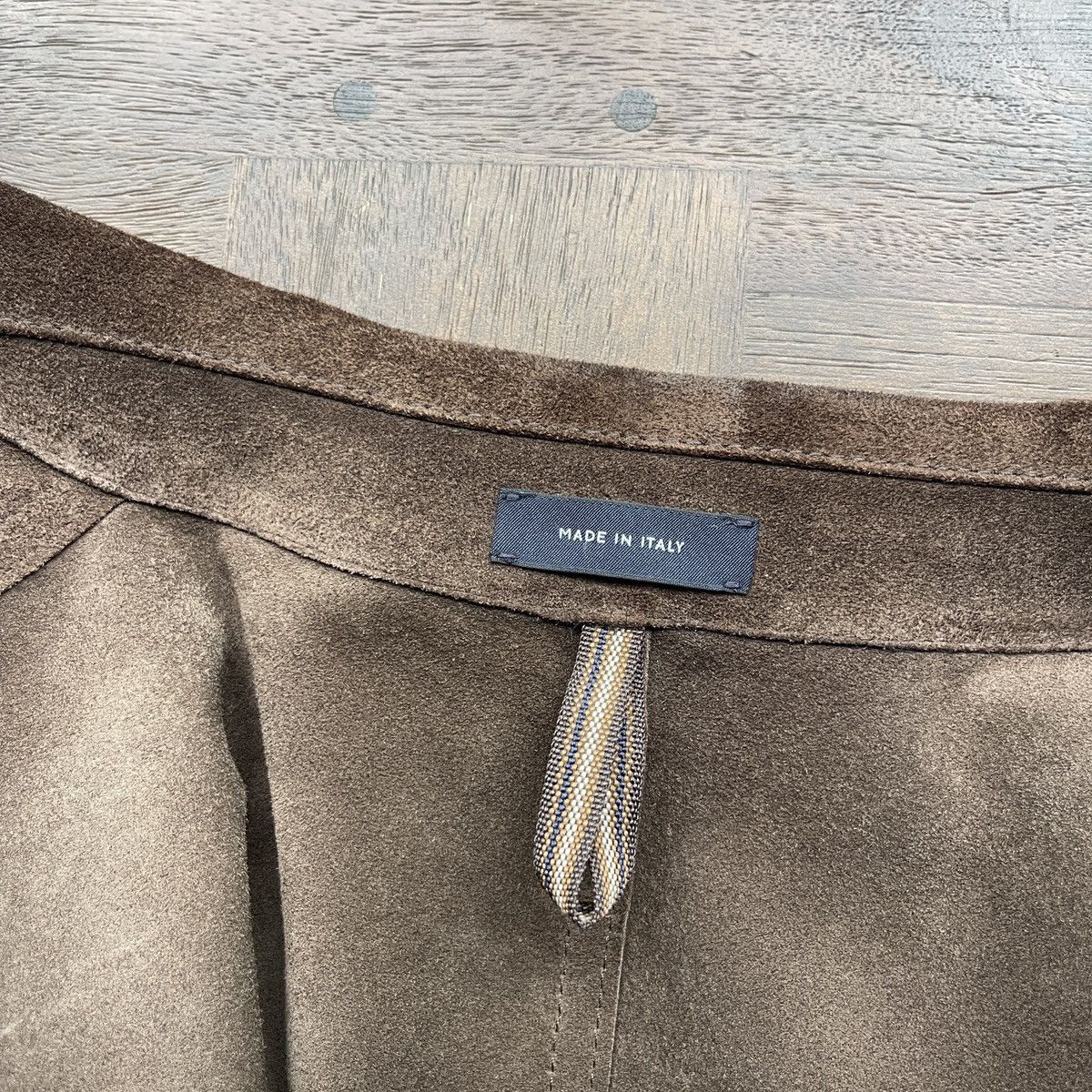Drake's Drake’s Brown Heavyweight Suede Five-Pocket Chore Jacket Size US M / EU 48-50 / 2 - 3 Thumbnail