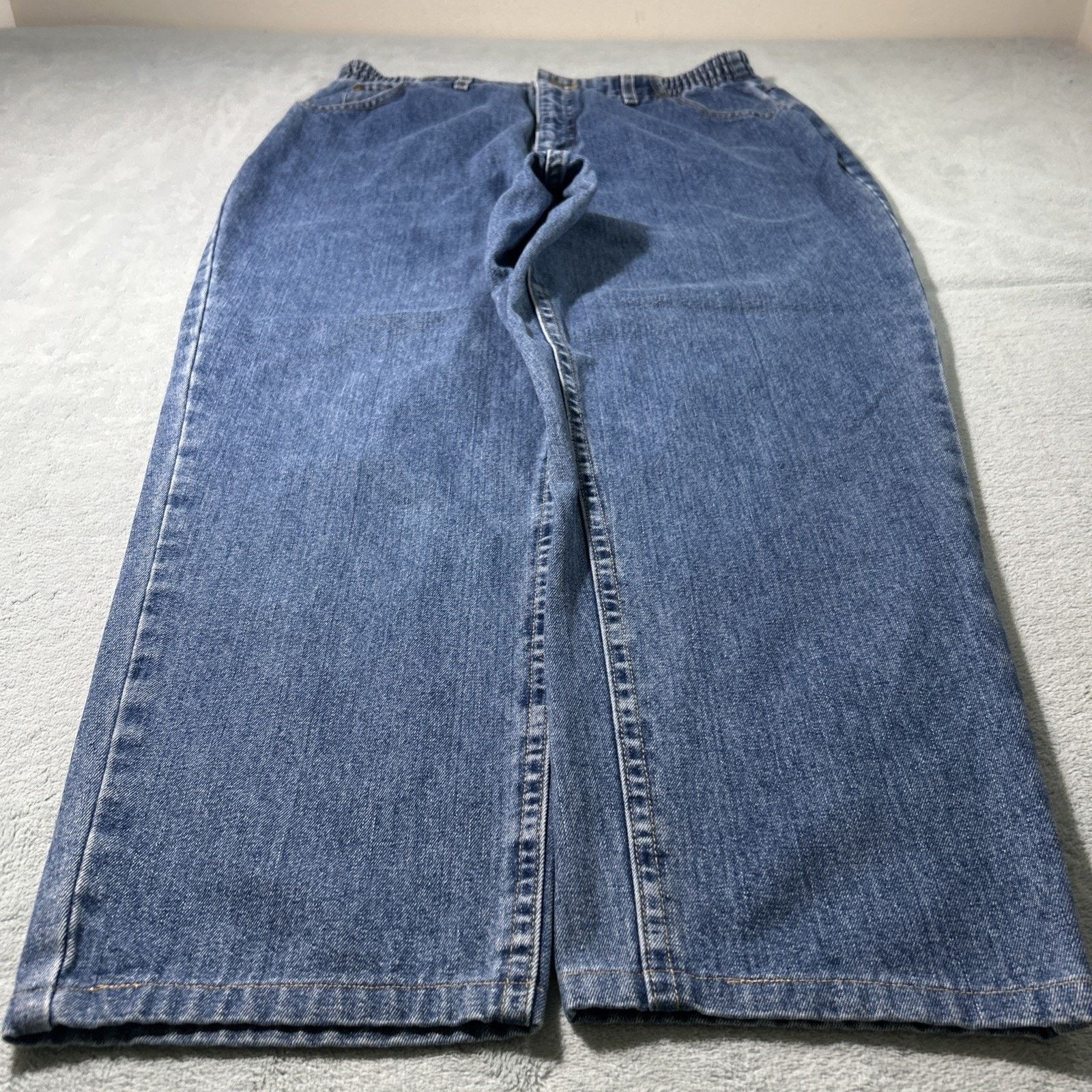 L.L. Bean LL Bean Relaxed Straight Jeans Women 16 34x27 Hamilton Loose Size 38" / US 16 / IT 52 - 1 Thumbnail