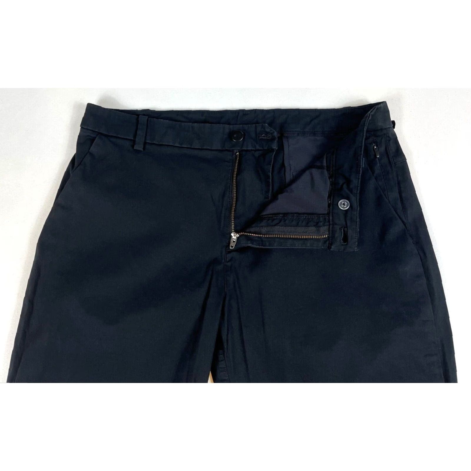 Lululemon Lululemon Men's Commission Pants Classic LM5440 Black 34x28 Cotton Blend Flat Front Belt Loops Chino Office City Preppy Vintage/Pre-owned Mens Size US 34 / EU 50 - 6 Thumbnail