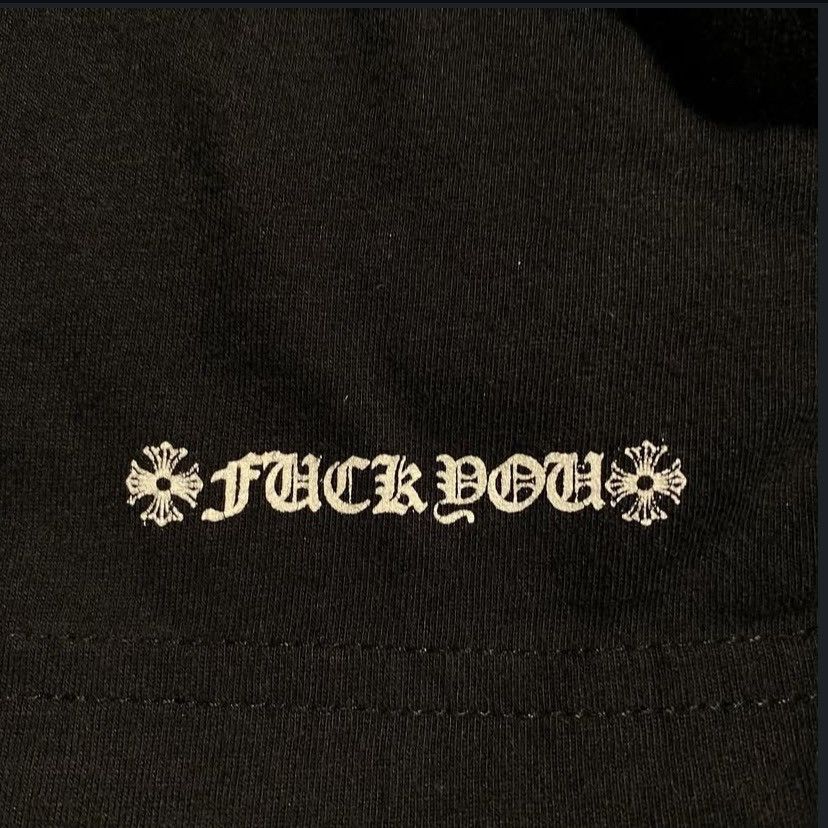 Chrome Hearts Chrome hearts Hollywood “fuck you” shirt Size US M / EU 48-50 / 2 - 5 Thumbnail