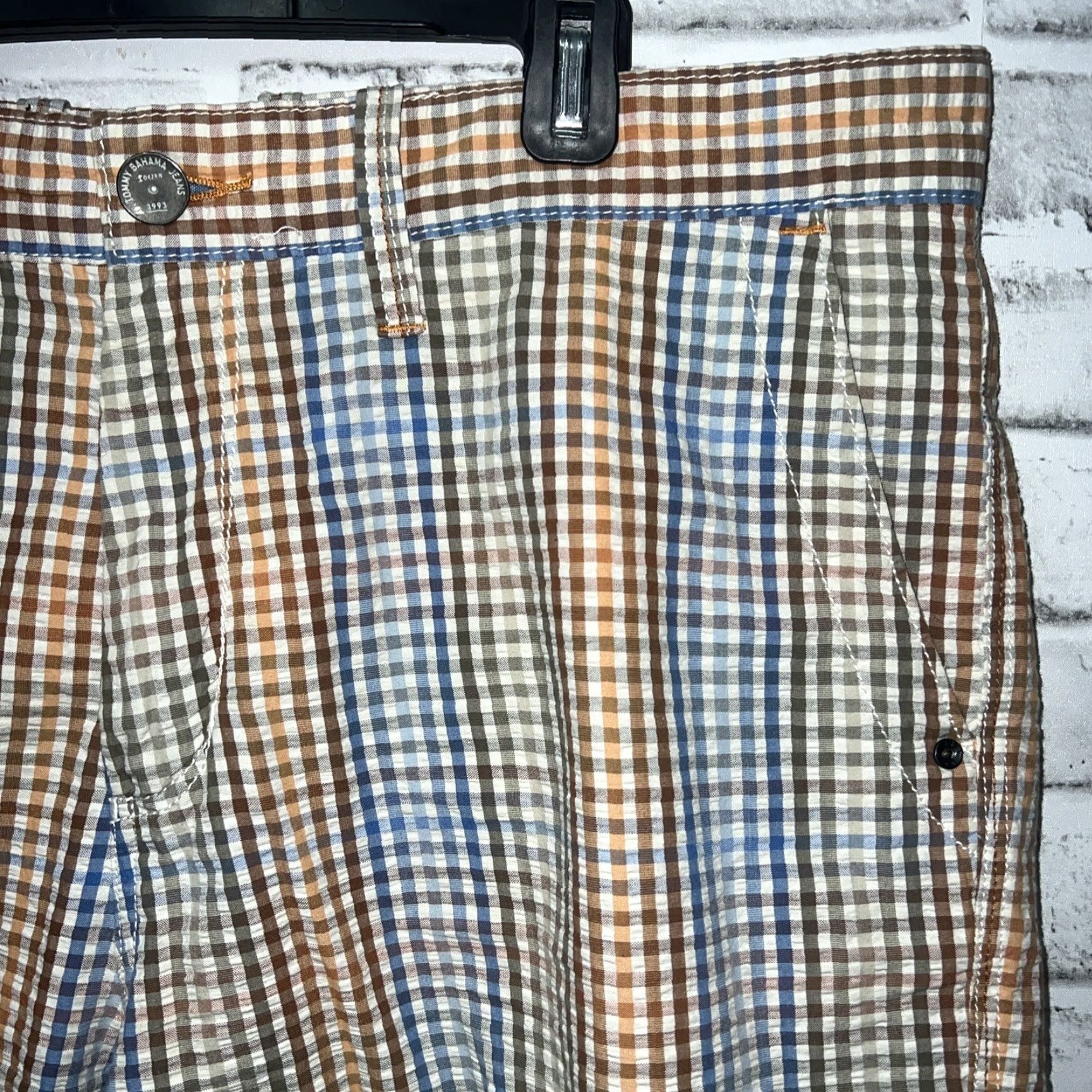 Tommy Bahama Tommy Bahama Jeans Multicolor Plaid Shorts Mens Size 38 Size US 38 / EU 54 - 2 Thumbnail