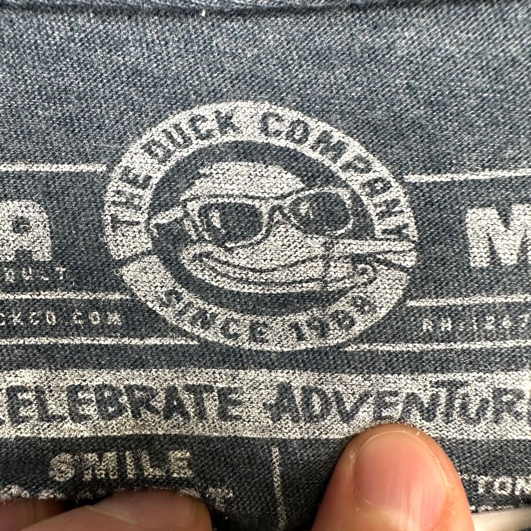 Vintage The Duck Company Shirt Adult Medium Grey USA Grill Of Rights Patriotic Tee Mens Size US M / EU 48-50 / 2 - 3 Thumbnail