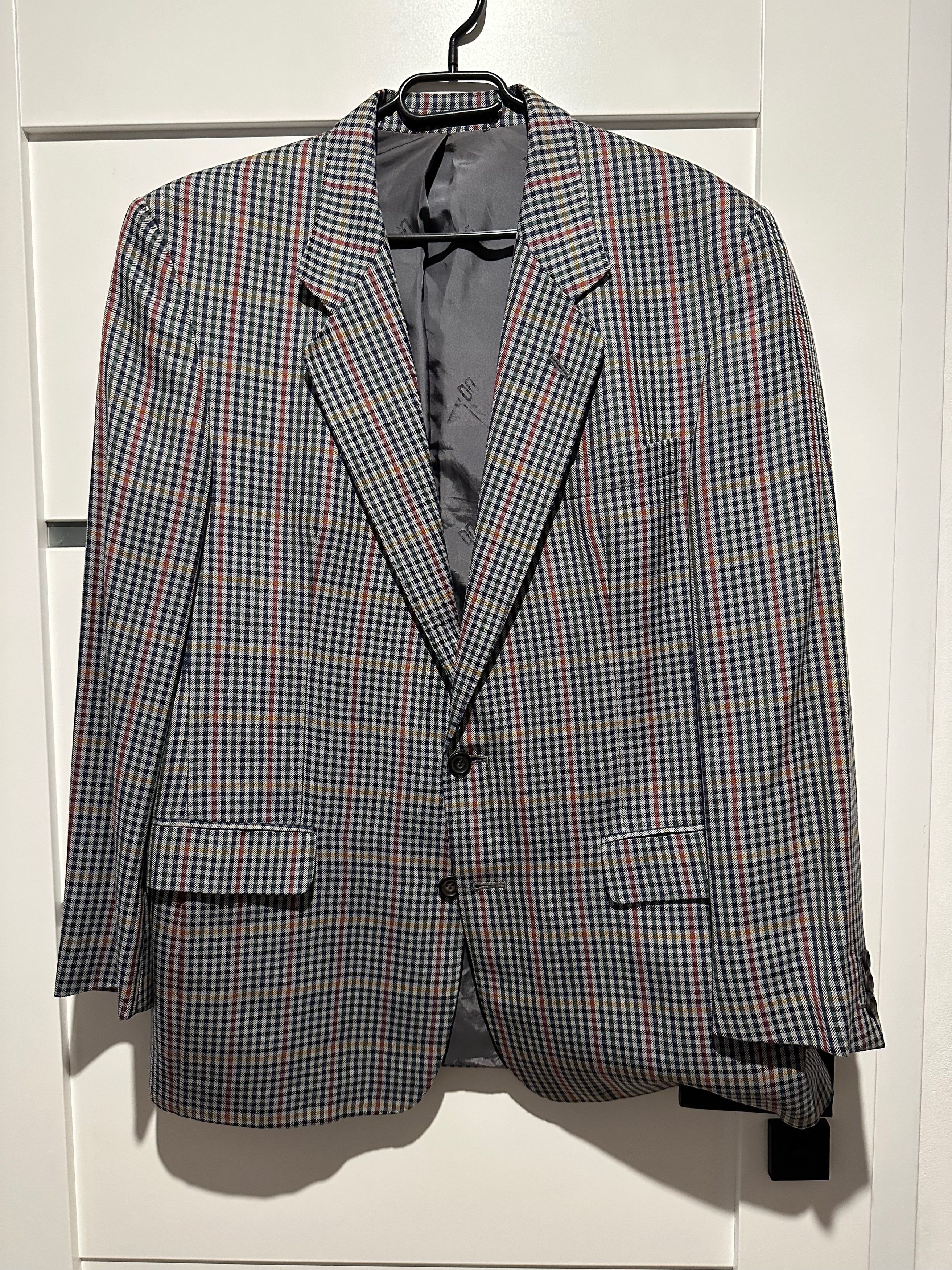 DAKS Vintage DAKS London Signature wool silk blend blazer Size US L / EU 52-54 / 3 - 2 Thumbnail