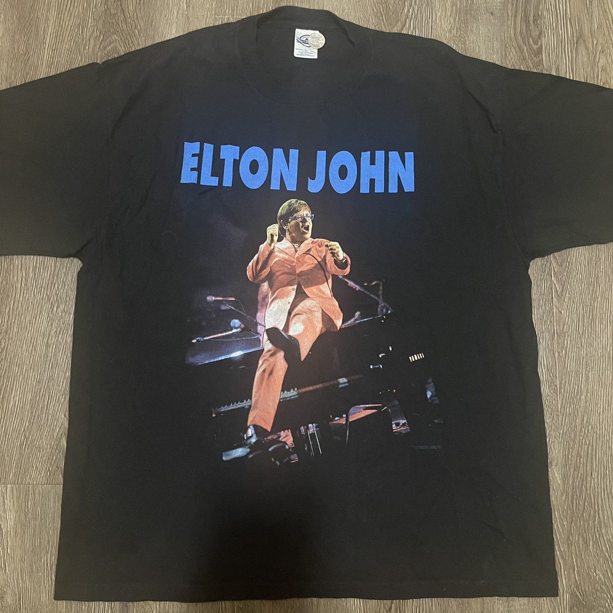 1997 Elton John solo tour concert t-shirt
