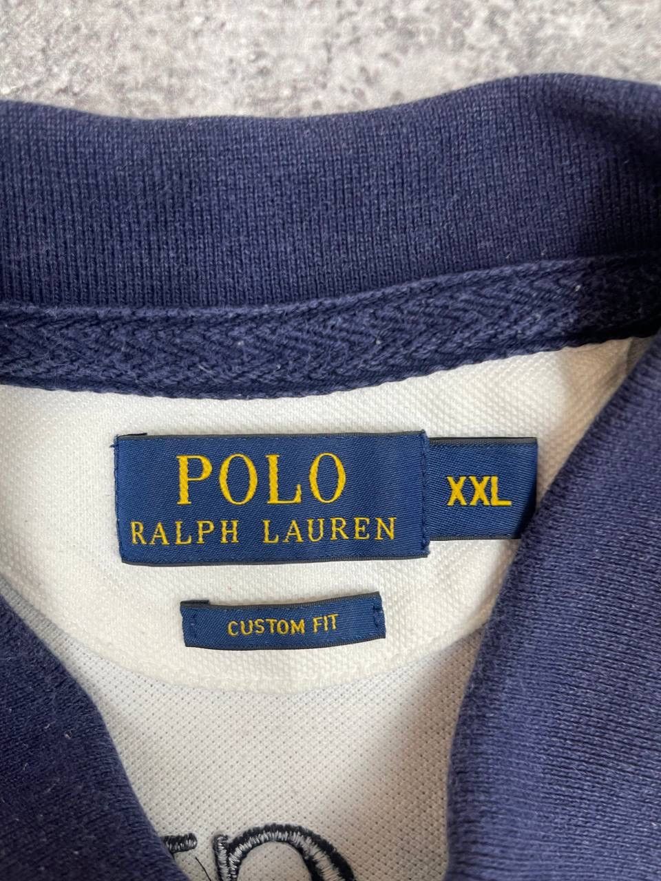 Polo Ralph Lauren Polo Ralph Lauren PRL Club Men Polo Shirt Short Sleeve White Size US XXL / EU 58 / 5 - 4 Thumbnail