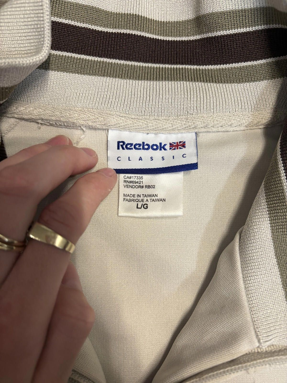 Reebok 🚨 REEBOK Track Jacket VTG 90s Full-Zip Y2K Lion Graphic L Size US L / EU 52-54 / 3 - 7 Thumbnail