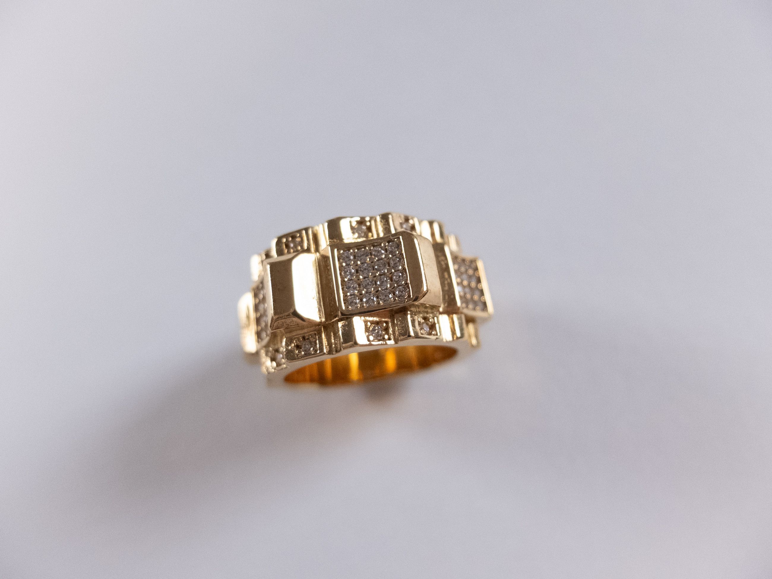Bottega Veneta BOTTEGA VENETA Cubic zirconia crystals & silver ring 6 / 13 Size ONE SIZE - 5 Thumbnail
