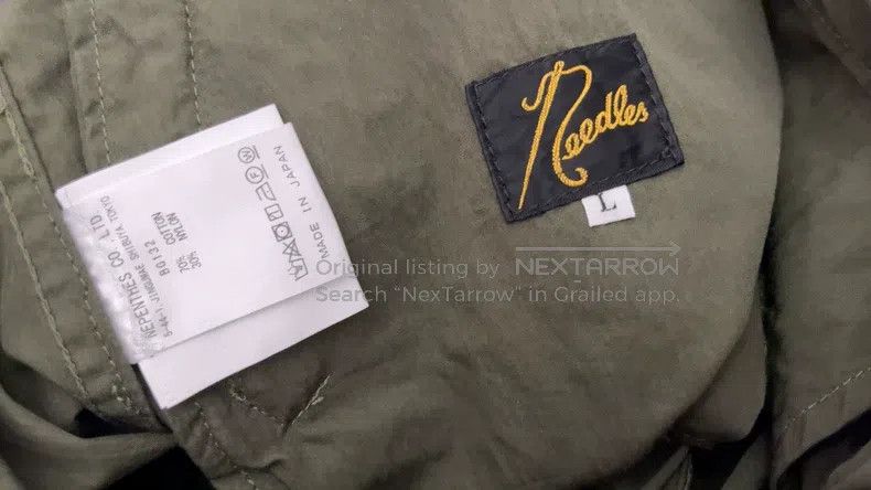 Needles Needles size L 3D tailored military trousers Size US 30 / EU 46 - 5 Thumbnail