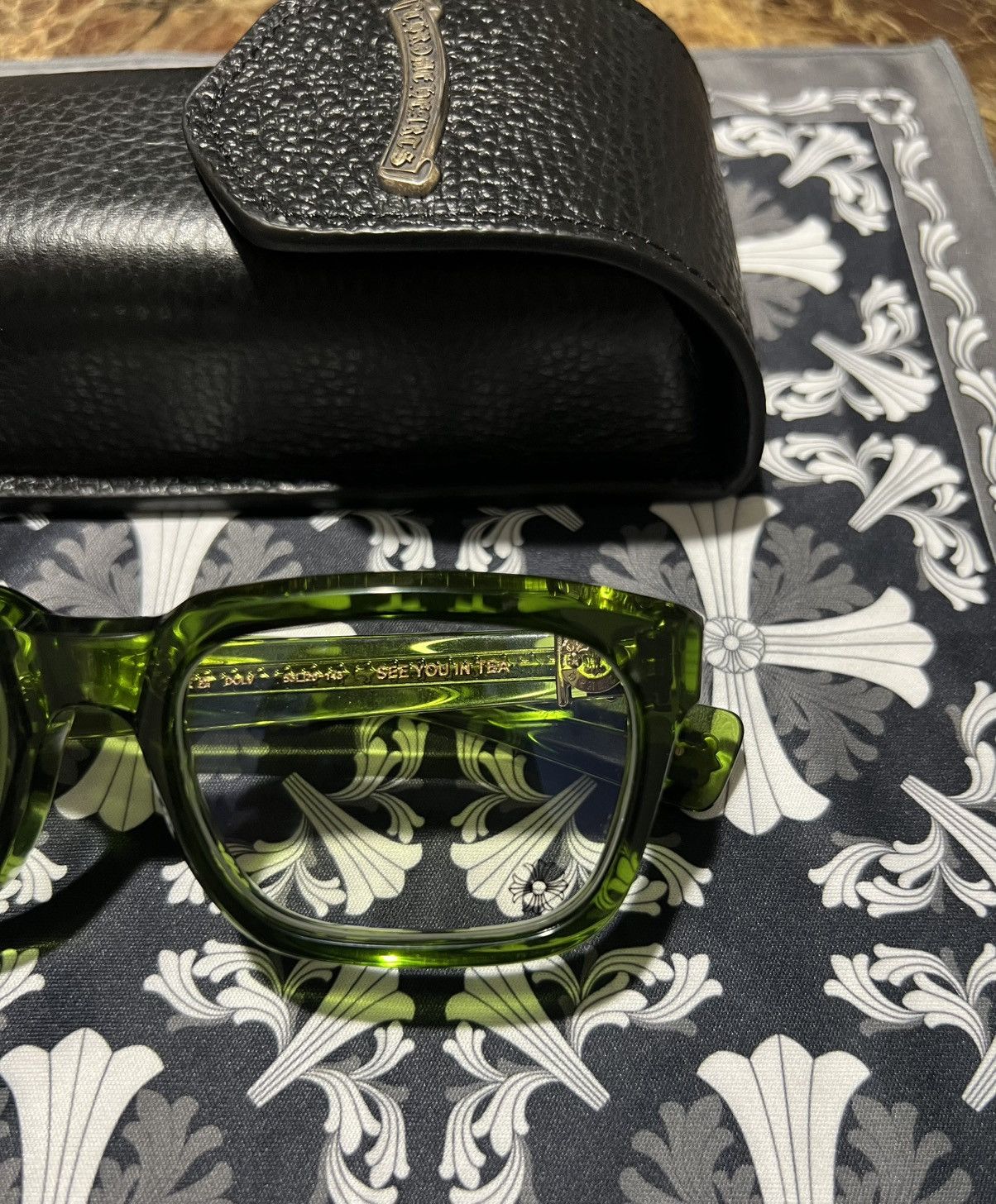 Chrome Hearts *SOLD* Chrome Hearts See You In Tea Glasses Size ONE SIZE - 2 Thumbnail