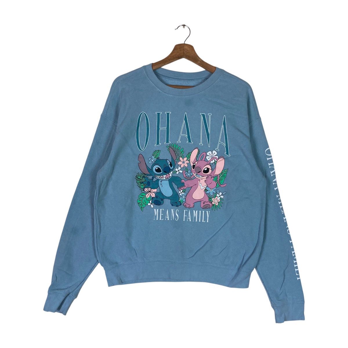 Vintage Disney Stitch Pullover Jumper Sweatshirt