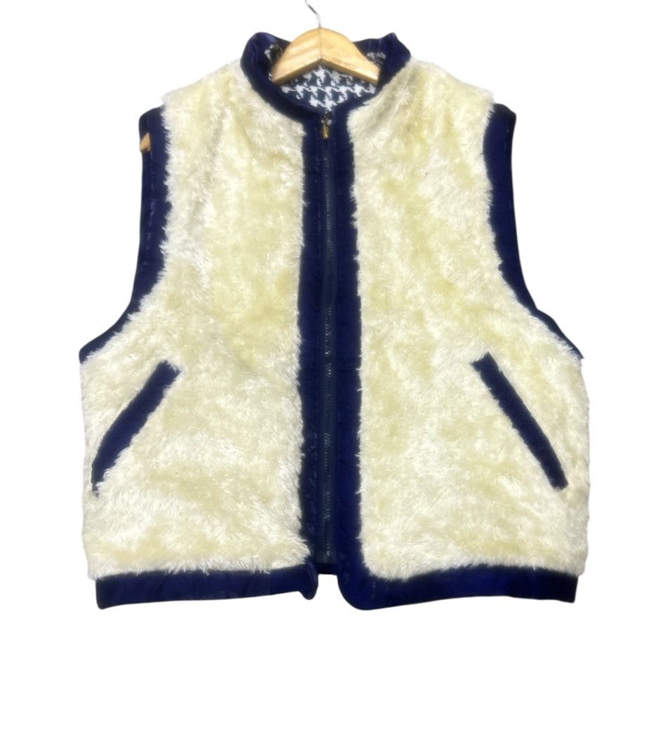 Ellesse Vintage Ellesse monogram fleece reversible vests Size US XXL / EU 58 / 5 - 3 Thumbnail