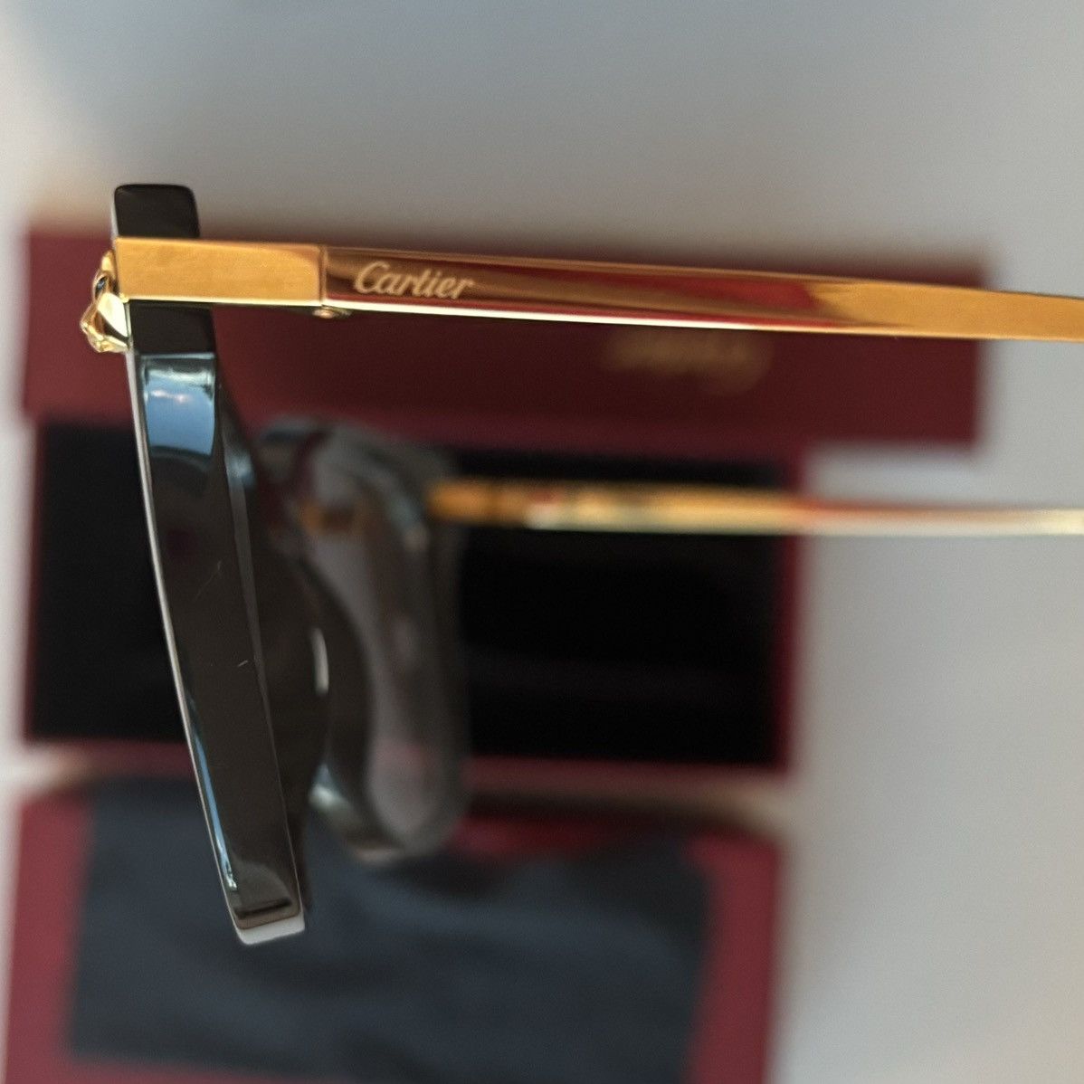 Cartier Cartier 52mm Eyeglass Frames Size ONE SIZE - 3 Thumbnail