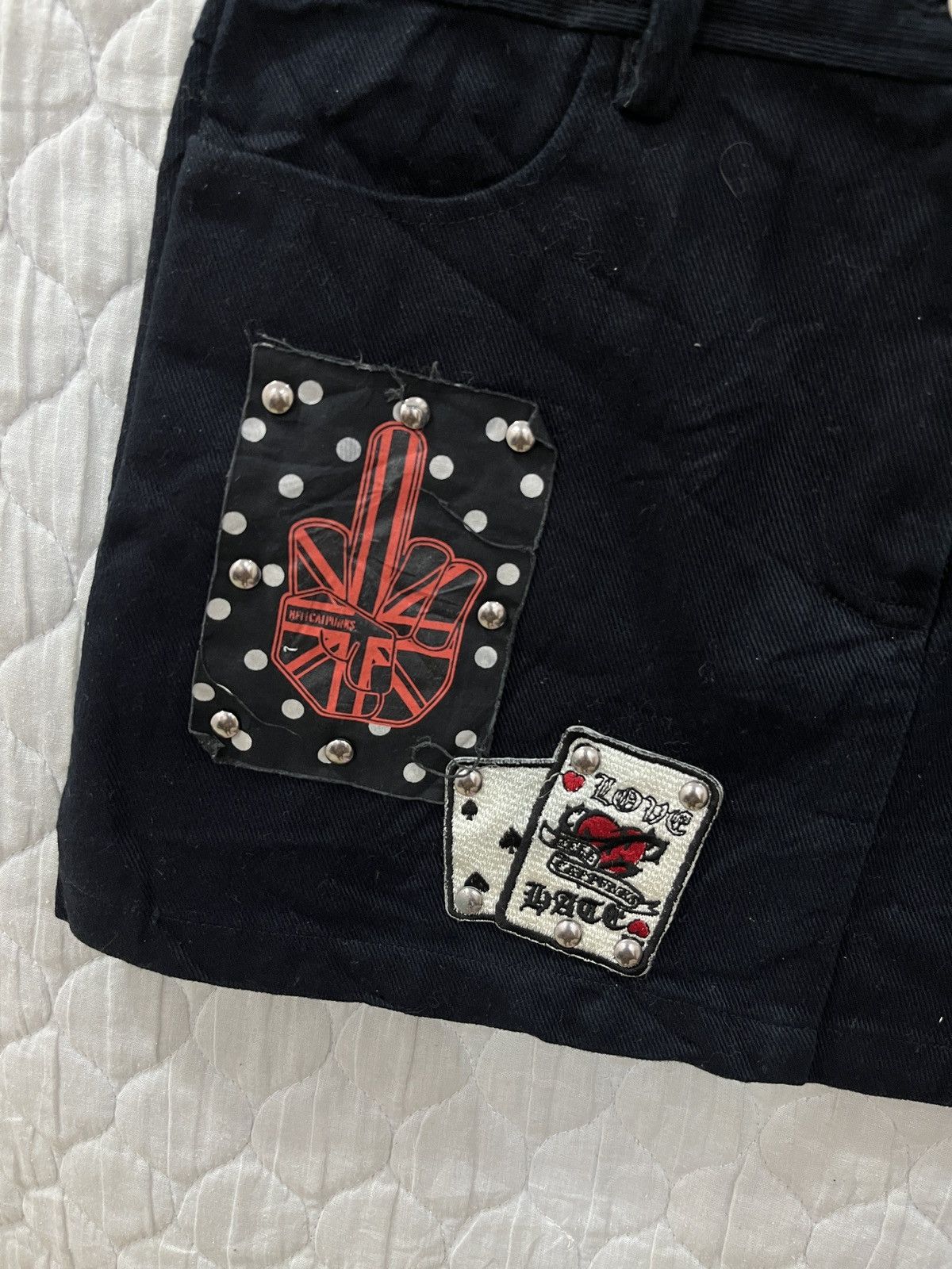 Japanese Brand × Seditionaries 🔥🔥🔥ARVHIVE HELL CAT PUNKS SKIRTS Size 29" - 4 Thumbnail