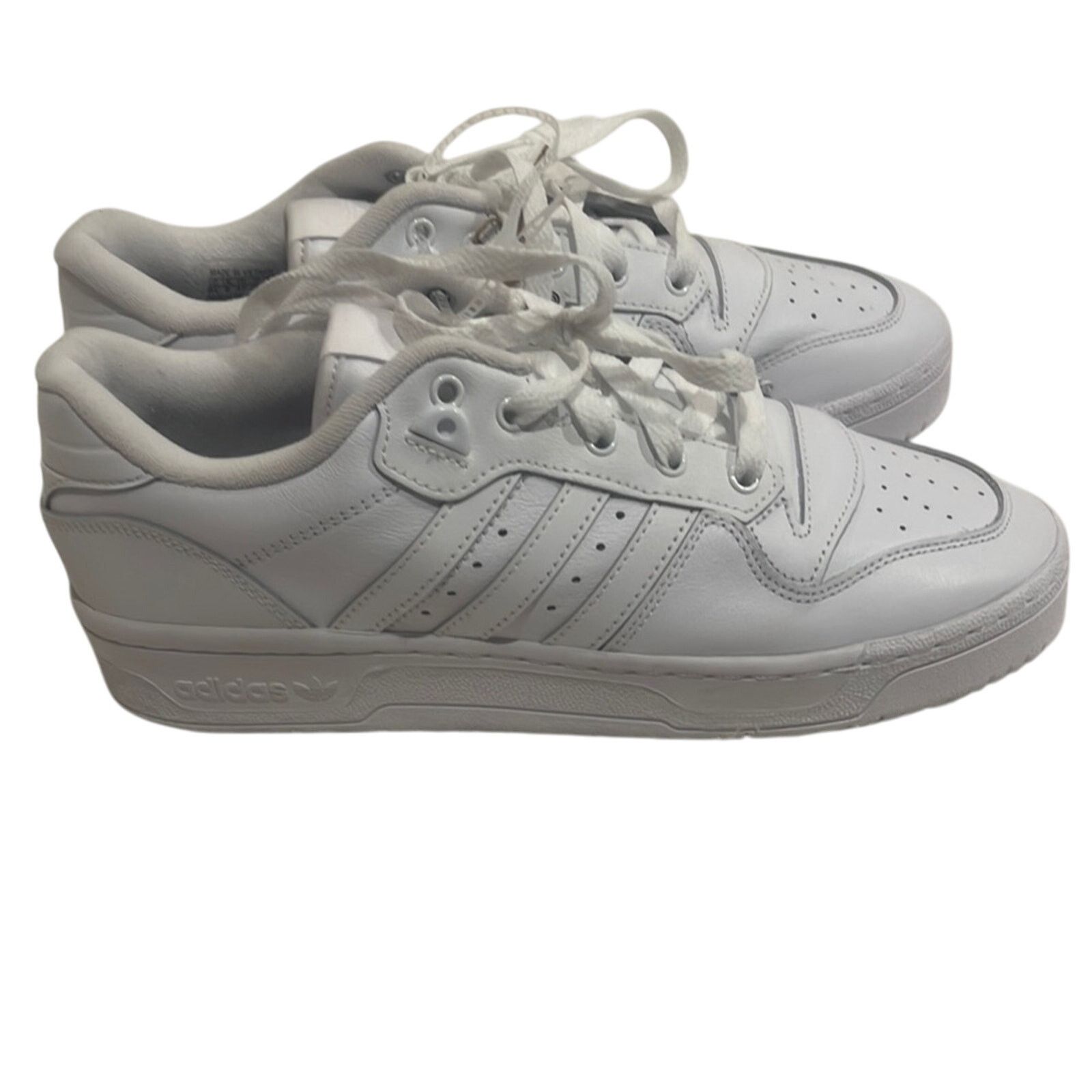 Adidas adidas White Sneakers with Low-Top Style and Smooth Upper Size US 9.5 / IT 39.5 - 4 Thumbnail