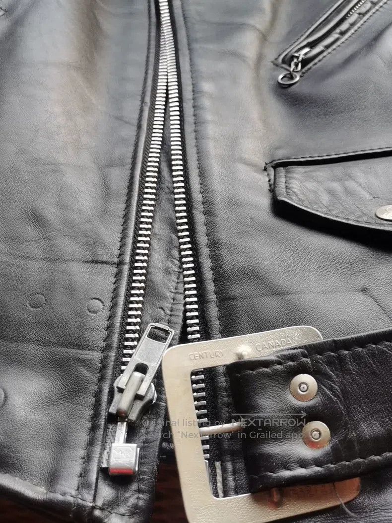 Schott Schott NYC 618 Leather Jacket Size US XS / EU 42 / 0 - 3 Thumbnail