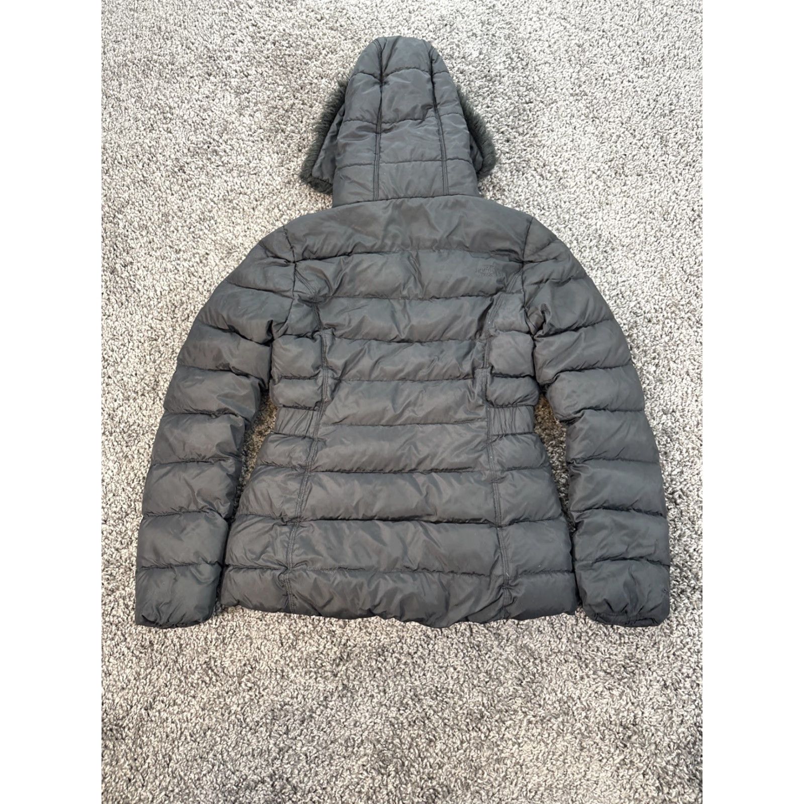 The North Face The North Face Jacket Bomber Hooded Down Puffer 550 Goose Down Black S Womens Regular Zip Logo Quilted Classic Outdoor Ski Size S / US 4 / IT 40 - 6 Thumbnail
