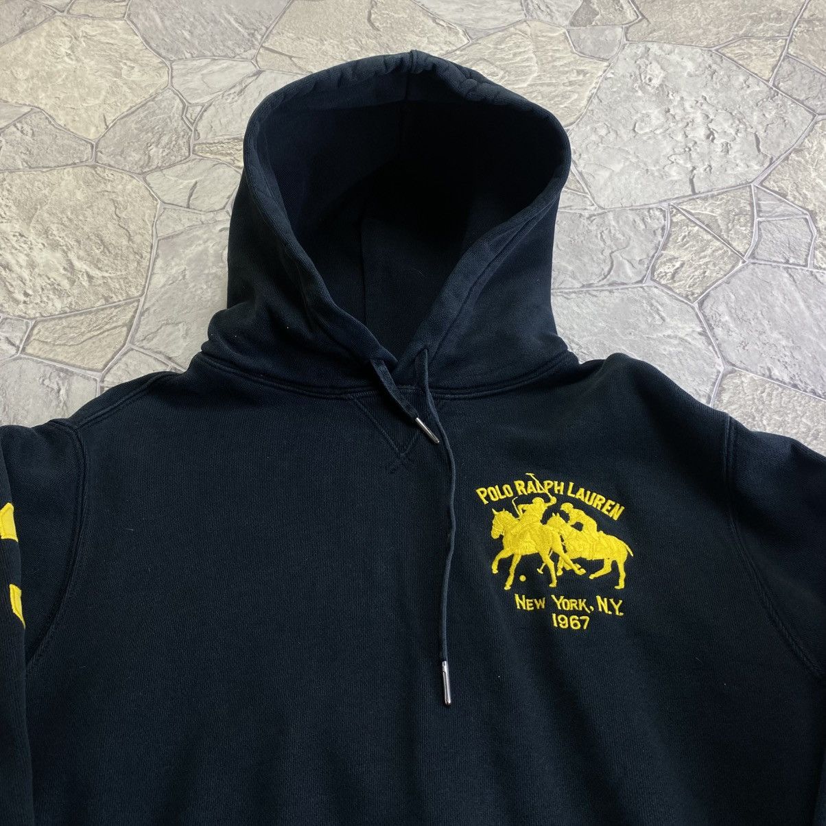 Polo Ralph Lauren Vintage Polo by Ralph Lauren Hoodie #3 Y2K Big Pony Size US L / EU 52-54 / 3 - 4 Thumbnail