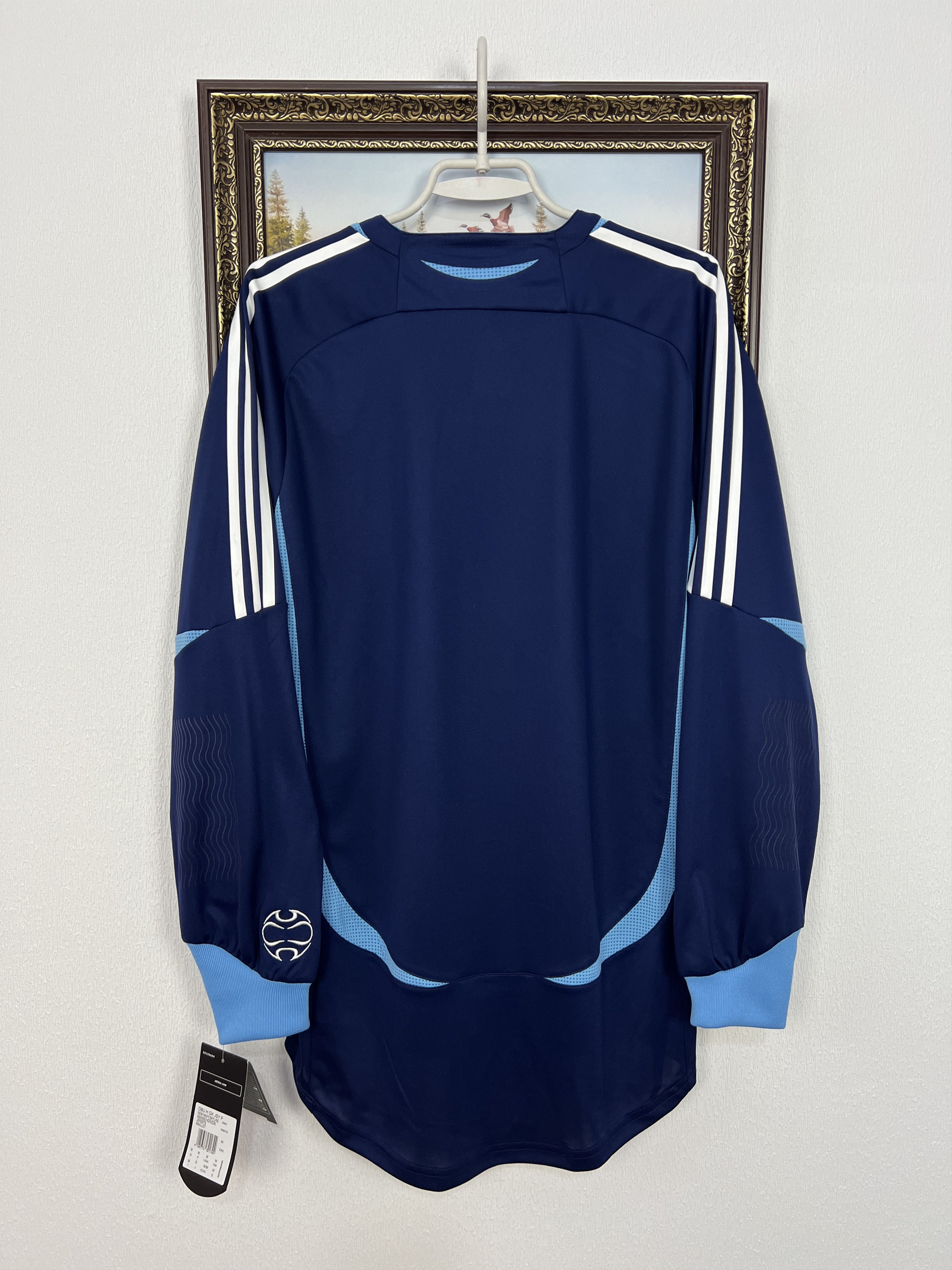 Adidas Denmark Goalkeeper football shirt 2006 Jersey Player Issue Size US M / EU 48-50 / 2 - 10 Thumbnail