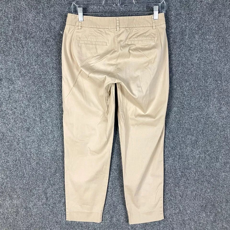 J.Crew J Crew City Pants Pants Women's Size 0 Khakis Cotton Blend Size 25" / US 0 / IT 36 - 5 Thumbnail