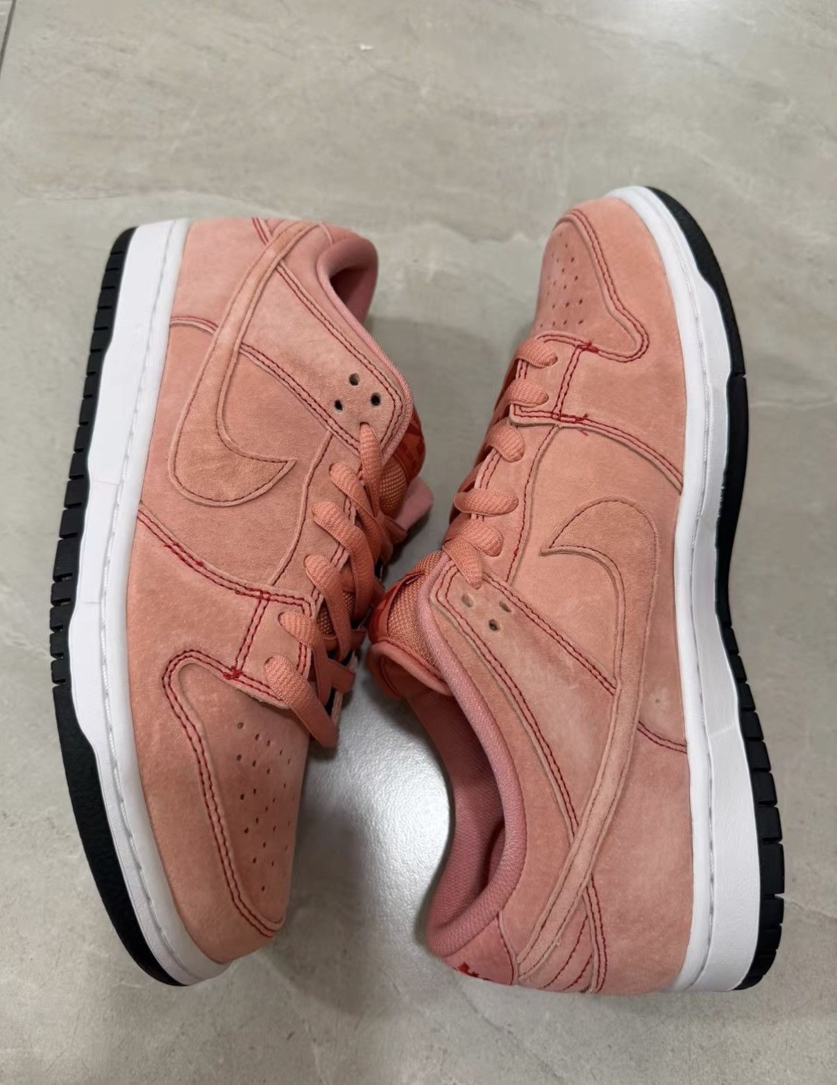 Nike Nike Dunk SB Pro PRM "Pink Pig" Low Top Sneakers J34 Size US 8.5 / EU 41-42 - 4 Thumbnail