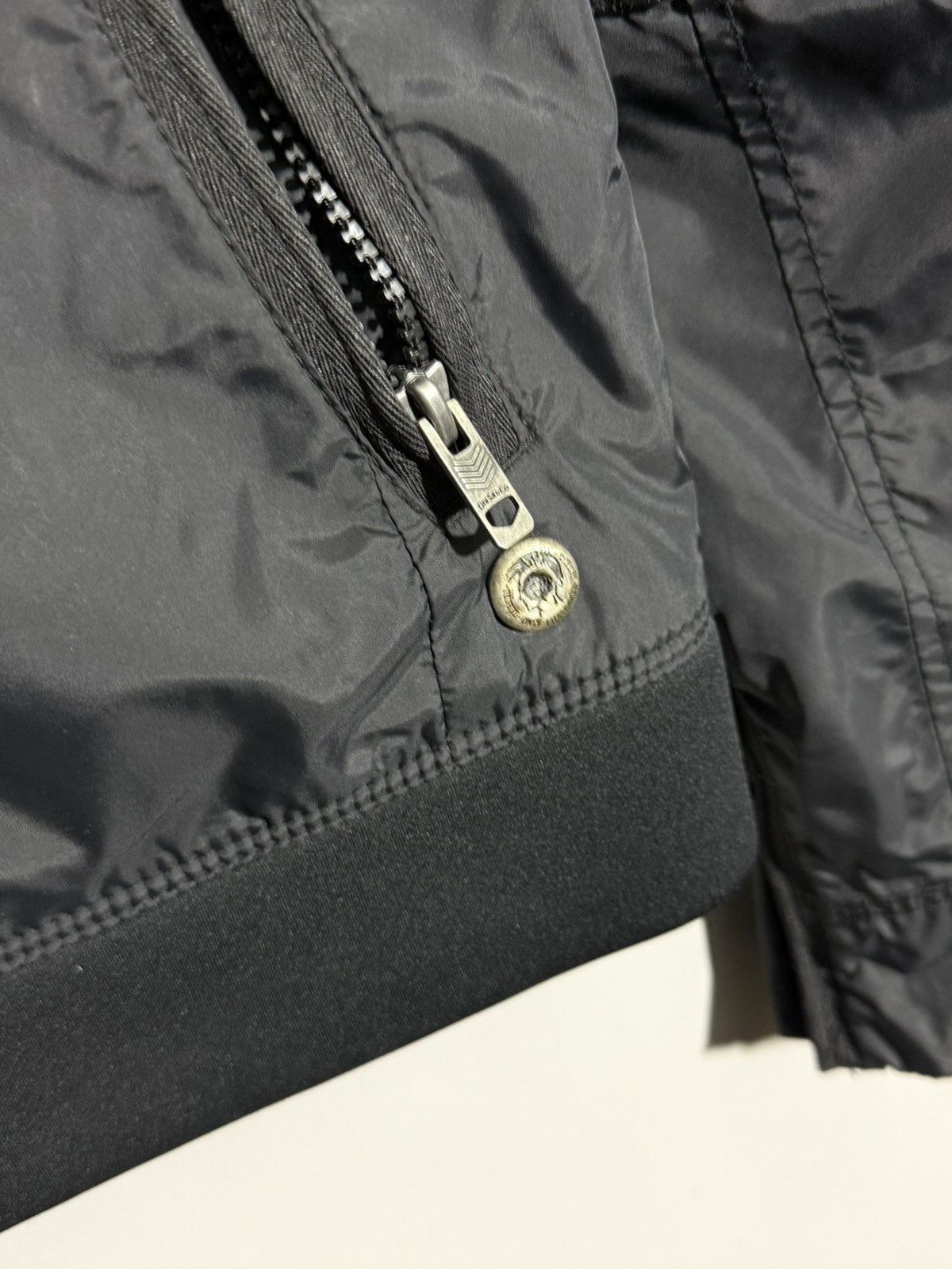 Diesel Vintage Y2k Diesel Nylon Bomber Jacket size XL Size US XL / EU 56 / 4 - 7 Thumbnail