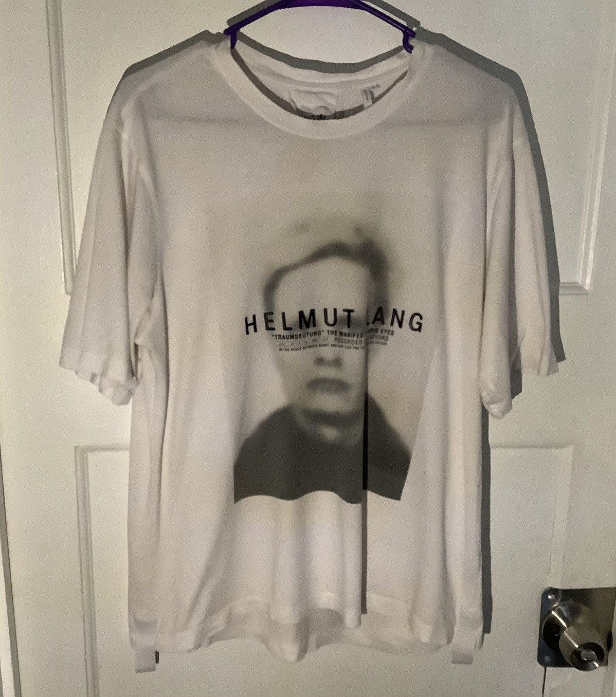 Helmut Lang Helmut Lang A/W17 “Traumdeutung” tee Size US M / EU 48-50 / 2 - 2 Thumbnail