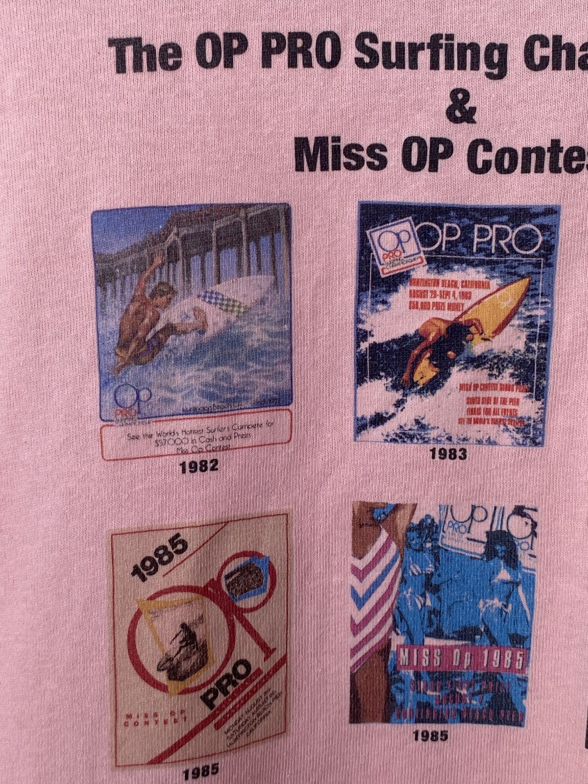 Vintage Vintage 90s Ocean Pacific Surfing Tees Size US L / EU 52-54 / 3 - 4 Thumbnail