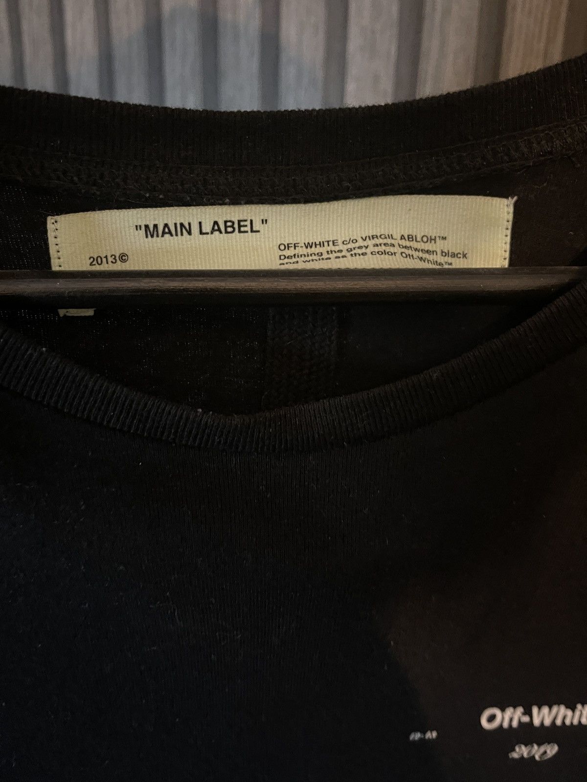 Off-White Longsleeve diagonal outline Size US M / EU 48-50 / 2 - 3 Thumbnail