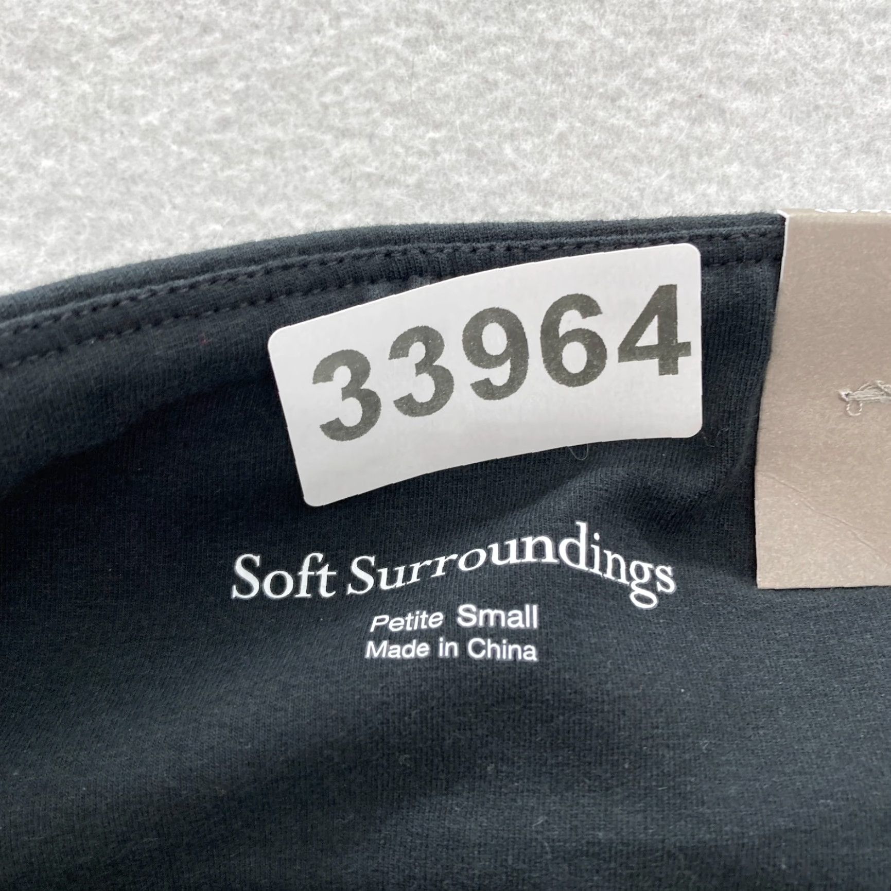 Soft Surroundings Soft Surroundings Leggings Women's PS Black Stretch Ankle Comfort NWT Size 28" / US 6 / IT 42 - 5 Thumbnail