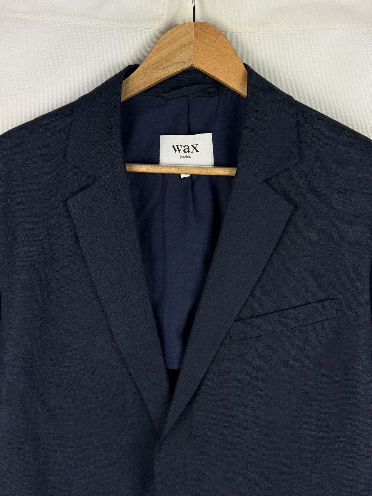 Wax London Wax London Men’s Linen 2 Piece Suit Blazer Jacket Pants Size 42R - 8 Thumbnail