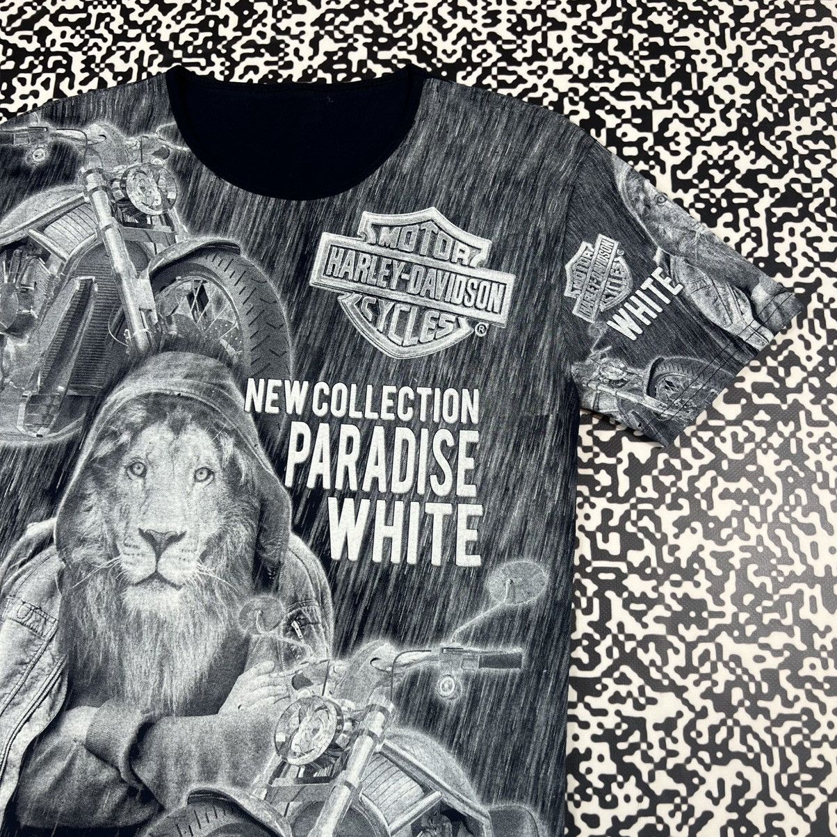 Harley Davidson Vintage Y2K Harley Davidson Over Print Biker Cycles T-shirt Size US M / EU 48-50 / 2 - 5 Thumbnail