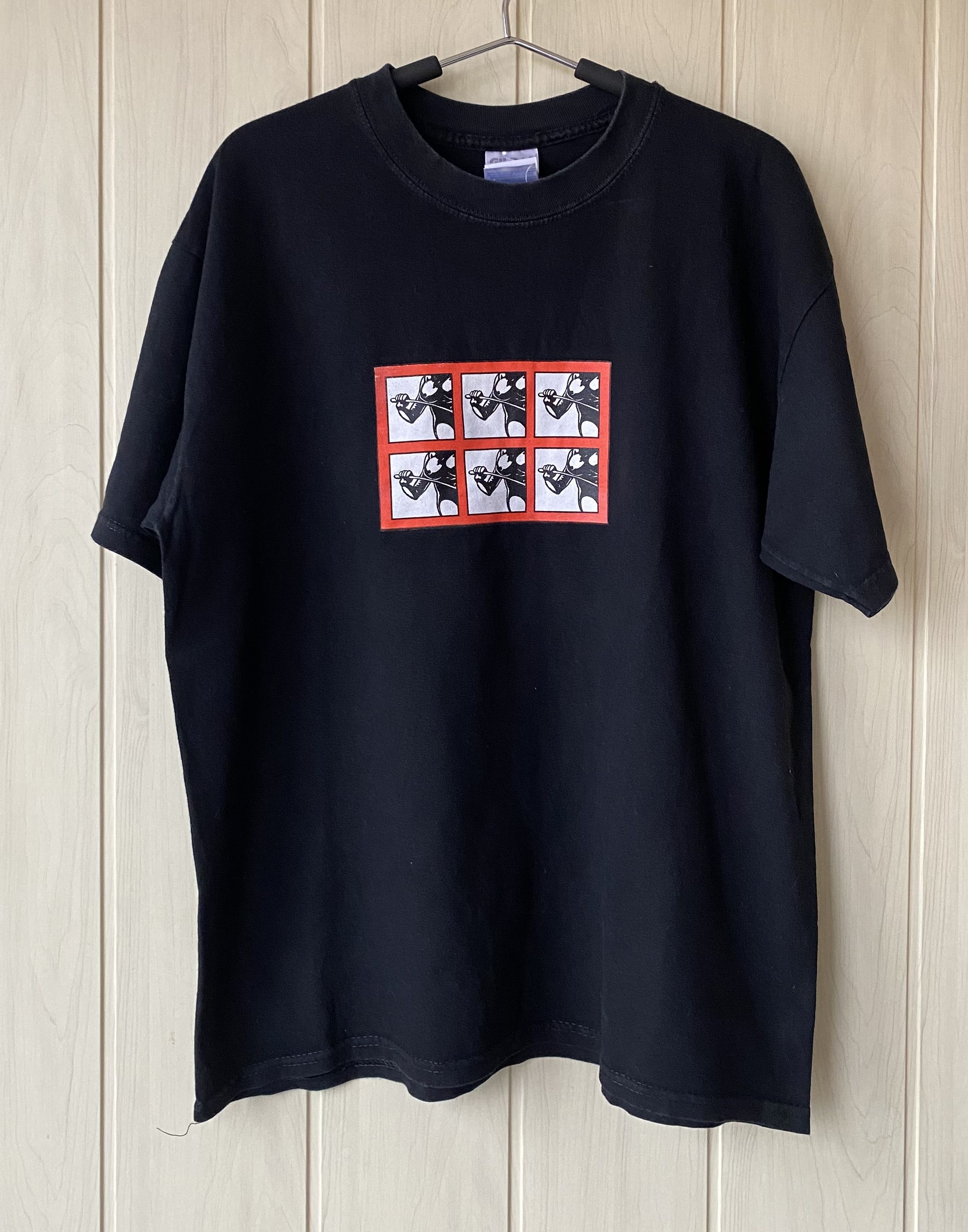 image of Band Tees x Vintage 2003 Proper Filthy Naughty Fascination T-Shirt in Black, Men's (Size Large)