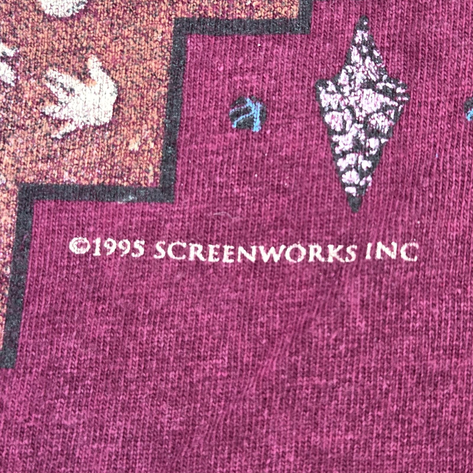 Vintage Vintage 1995 Grand Canyon Screenworks Graphic Tee Size US XL / EU 56 / 4 - 5 Thumbnail