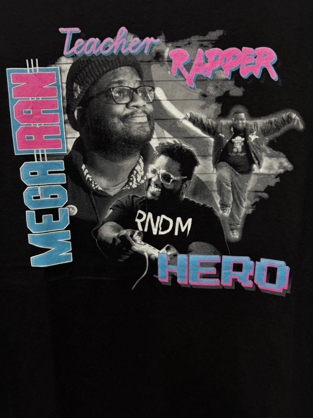Rap Tees × Vintage Mega Ran Rapper Teacher Movie / Song Hip Hop T shirt Size US L / EU 52-54 / 3 - 2 Thumbnail
