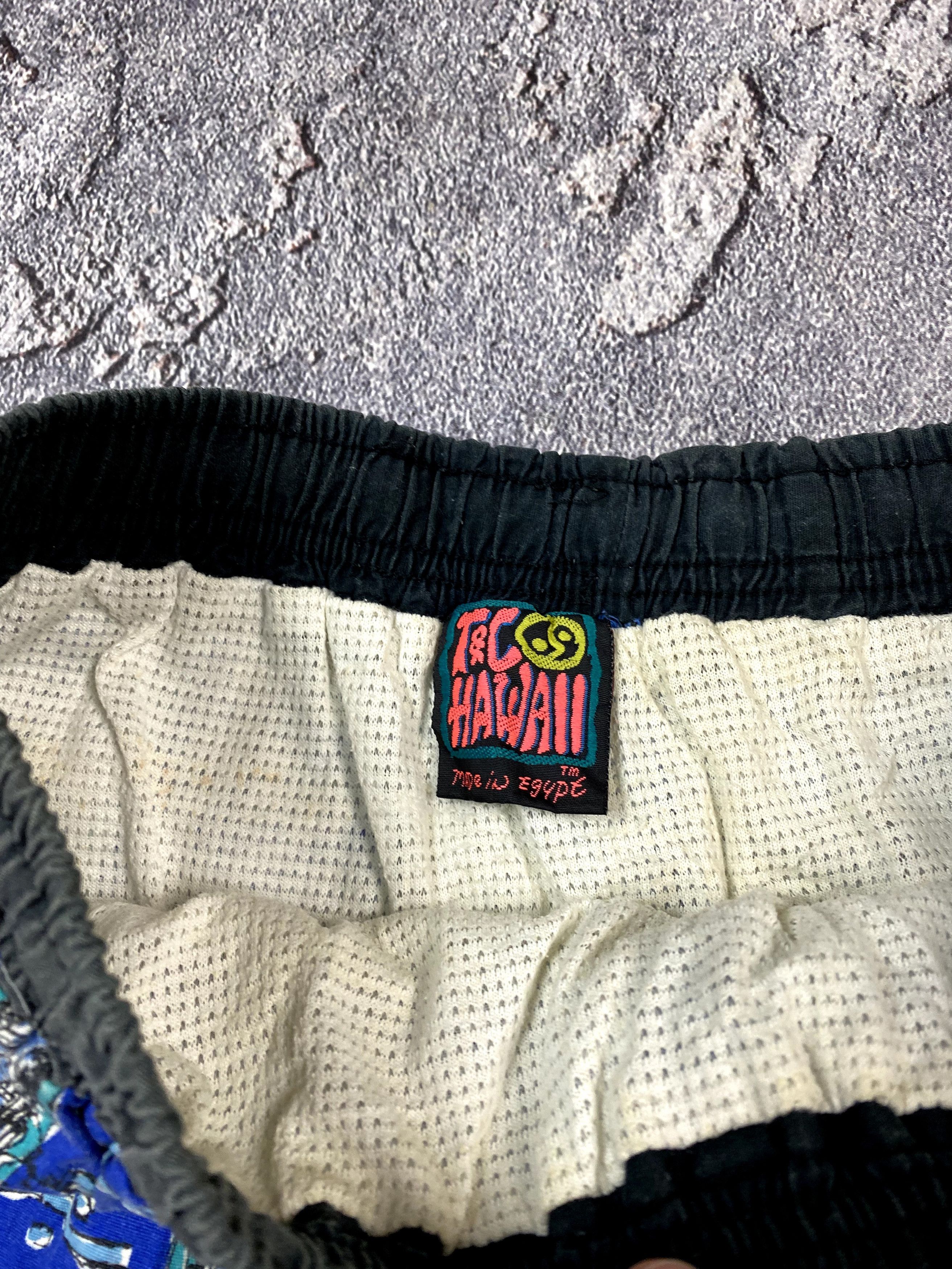 Other 🌊Vintage Hawaii Surf Shorts Y2K Tribal Beachcore Grail 🌊 Size US 30 / EU 46 - 4 Thumbnail