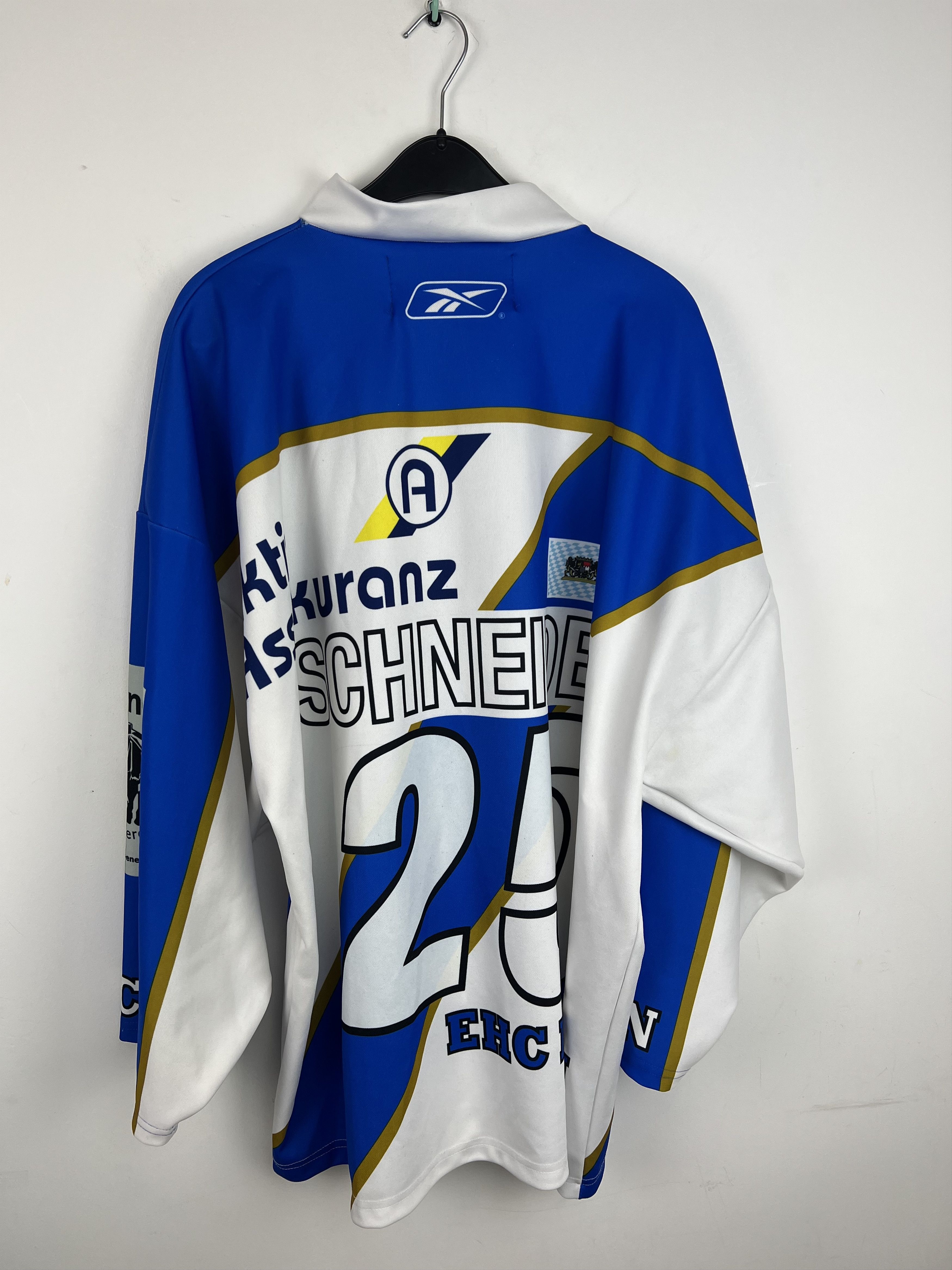 Ccm EHC Munchen München #25 SCHNEIDER hockey jersey Size US XL / EU 56 / 4 - 11 Thumbnail