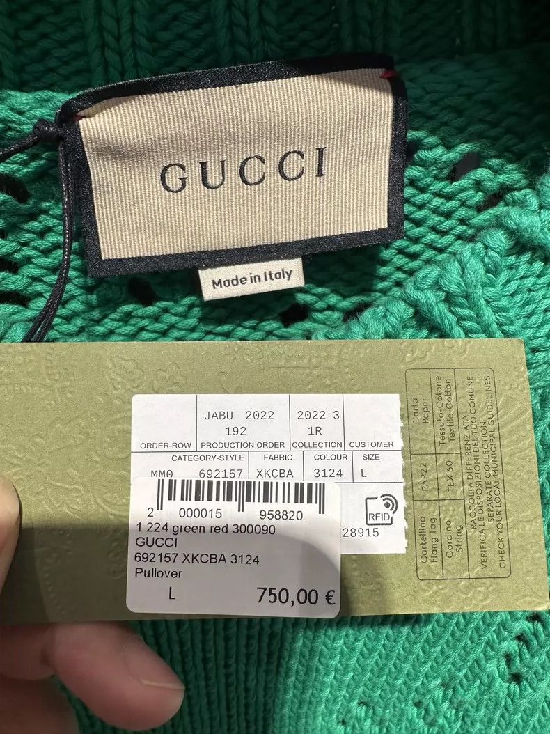 Gucci Gucci Thick knitwear 2502-Nextarrow Size US L / EU 52-54 / 3 - 4 Thumbnail