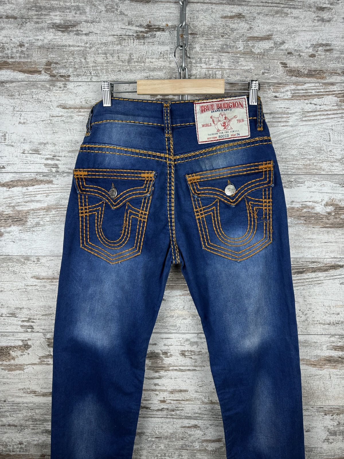 Japanese Brand × True Religion × Vintage Mens Vintage True Religion Jeans Japanese style denim pants Size US 31 - 2 Thumbnail