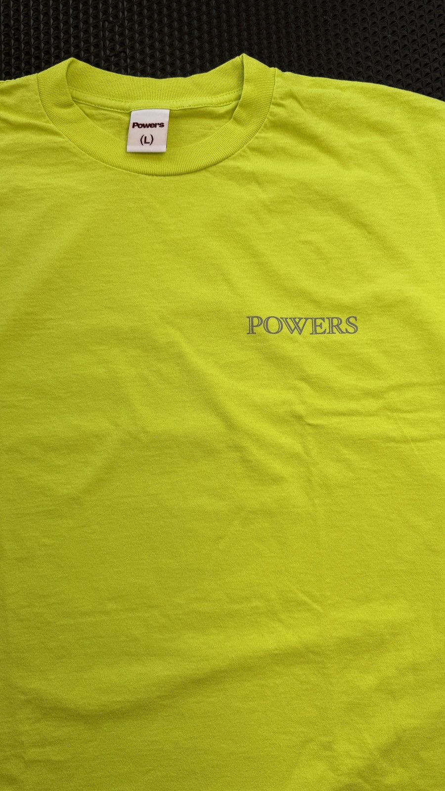 Powers Supply Powers Supply Statue Graphic Long Sleeve Tee Neon Yellow (L) Size US L / EU 52-54 / 3 - 3 Thumbnail