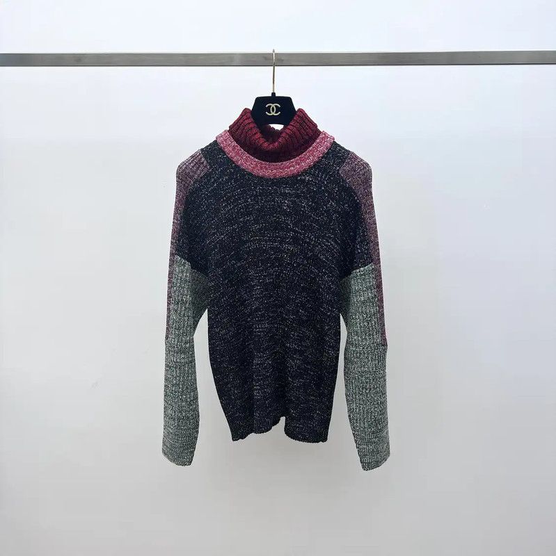 Louis Vuitton Louis Vuitton Color-Block Women's Knit Sweater 0089 Size XS / US 0-2 / IT 36-38 - 1 Thumbnail