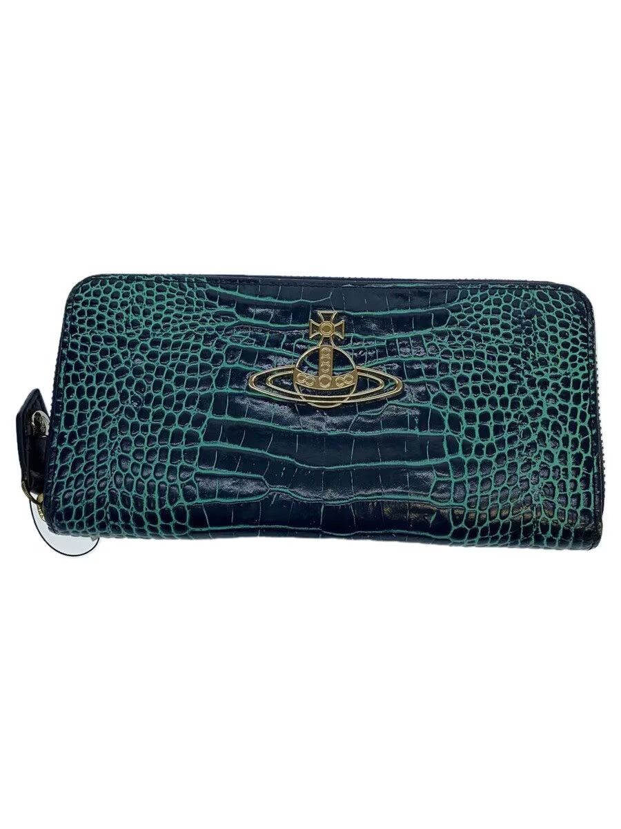 Vivienne Westwood Crocodile Embossed Orb Wallet Size ONE SIZE - 1 Thumbnail