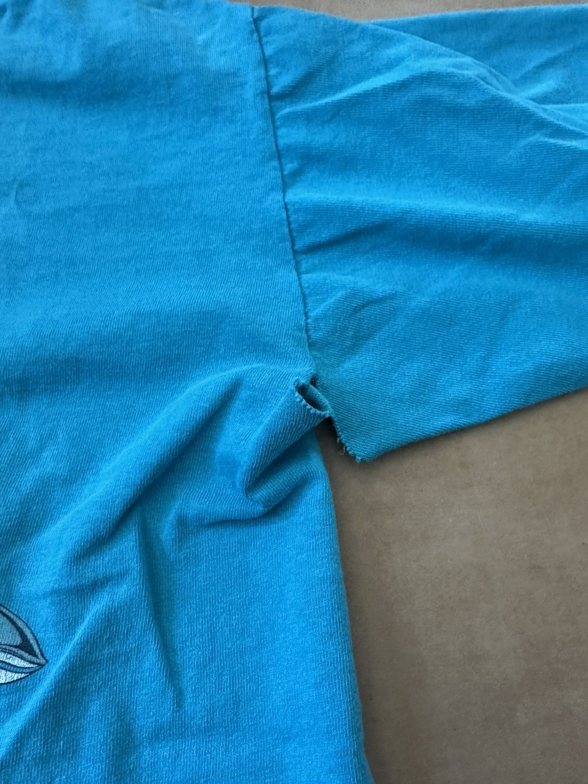 Vintage 1992 San Jose Sharks single stitch shirt Size US L / EU 52-54 / 3 - 4 Thumbnail