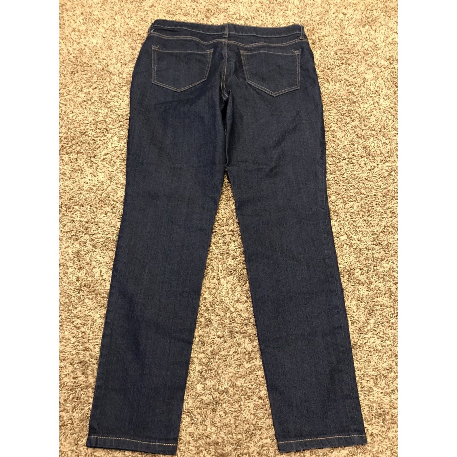 Old Navy Old Navy Jeans Regular Skinny Women's Size 12 Cotton Blend Denim Blue 28 in Inseam B10 Size 34" / US 12 / IT 48 - 4 Thumbnail